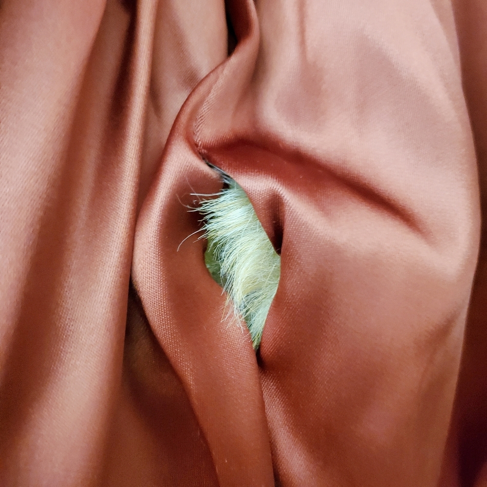 VINTAGE Faux Mink Coat Fully Lined Size M/L - Picture 4 of 5